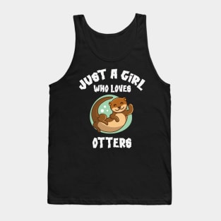 Otter gifts for otter lovers ,her Otter half Tank Top